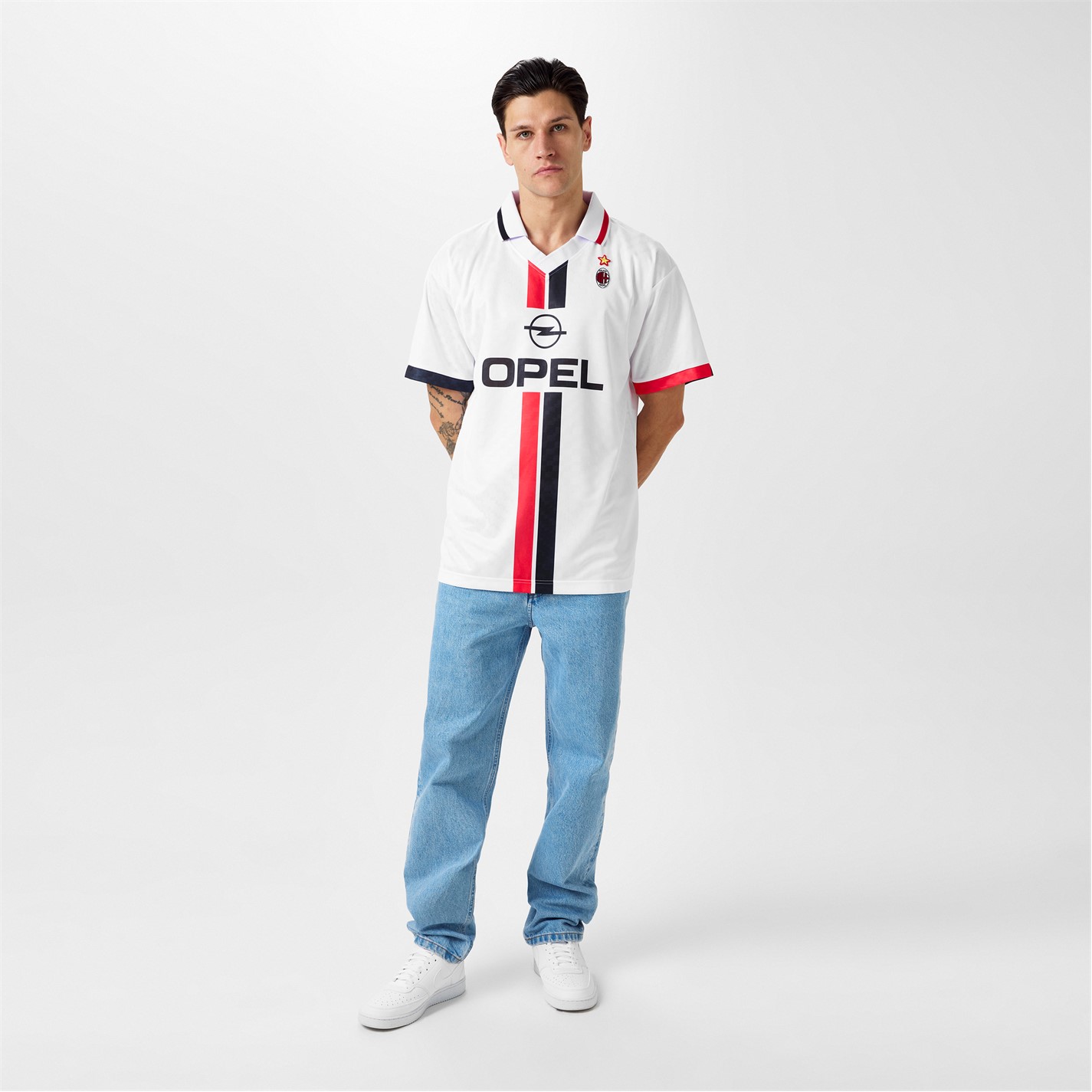 Camasa Score Draw AC Milan Retro Away 96 adulti