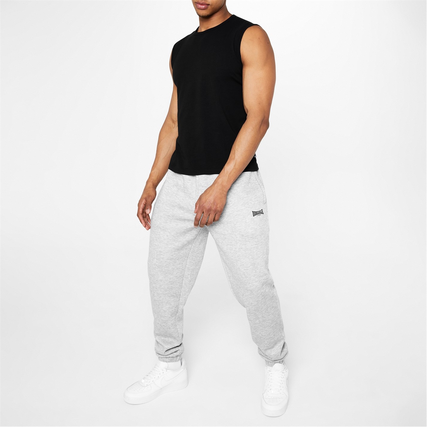 Tricou Camasa Lonsdale Sleeveless Small Logo barbat