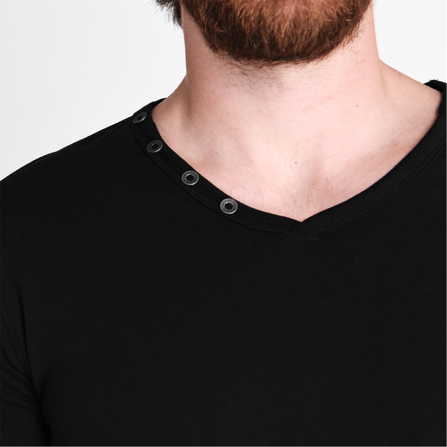 Camasa Firetrap Striding V Neck T barbat