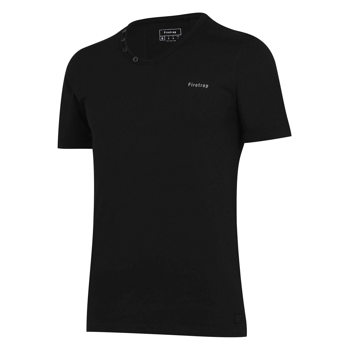 Camasa Firetrap Striding V Neck T barbat