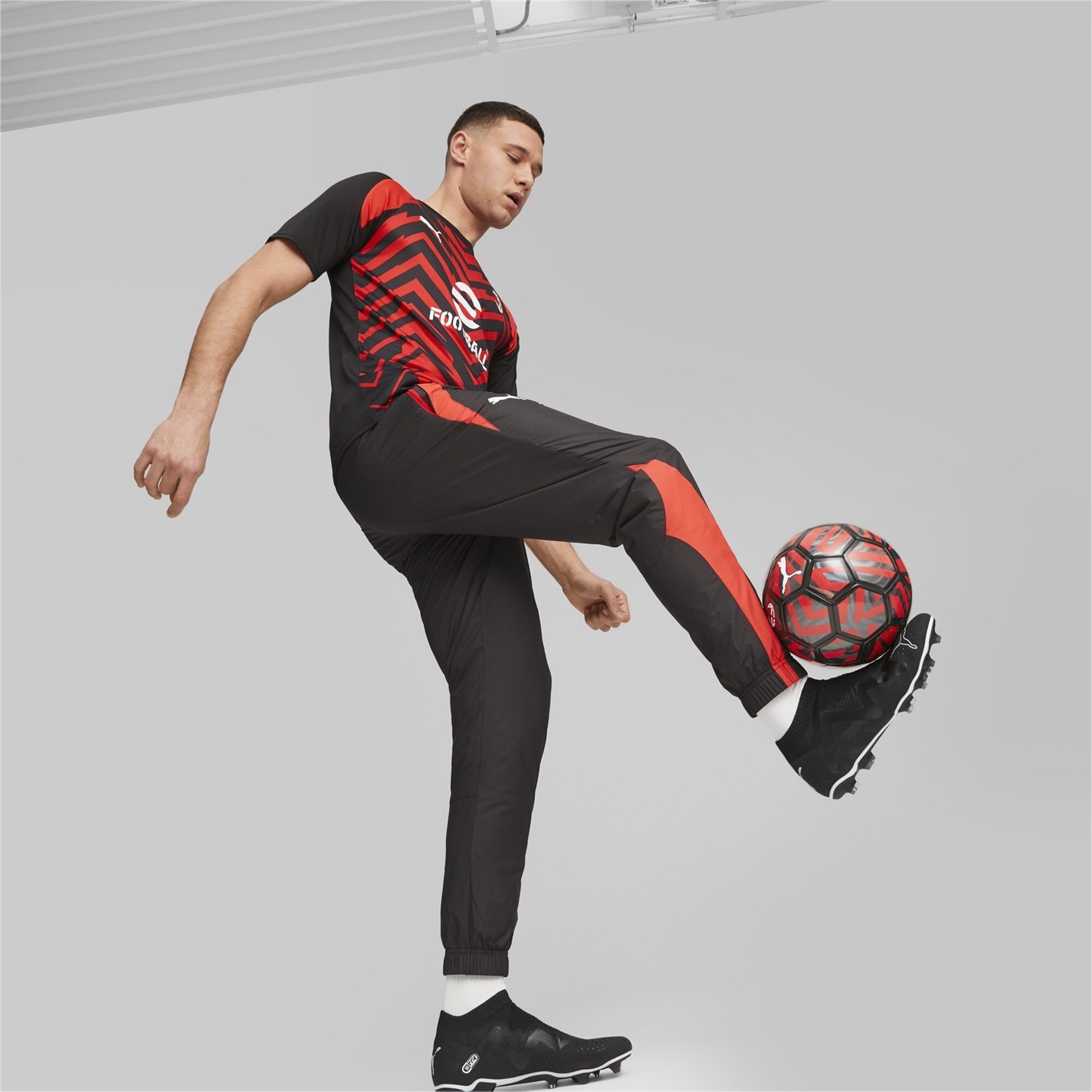 Camasa Puma AC Milan Pre Match 2023 2024 adulti