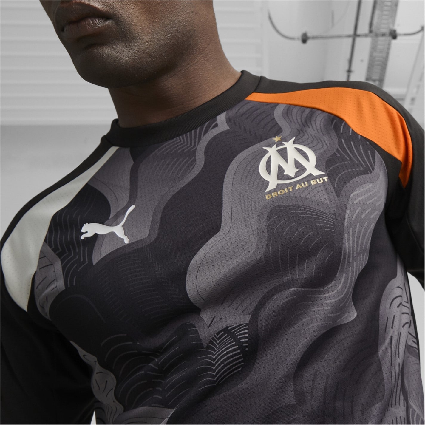 Camasa Puma Olympique De Marseille Pre Match 2023 2024 adulti