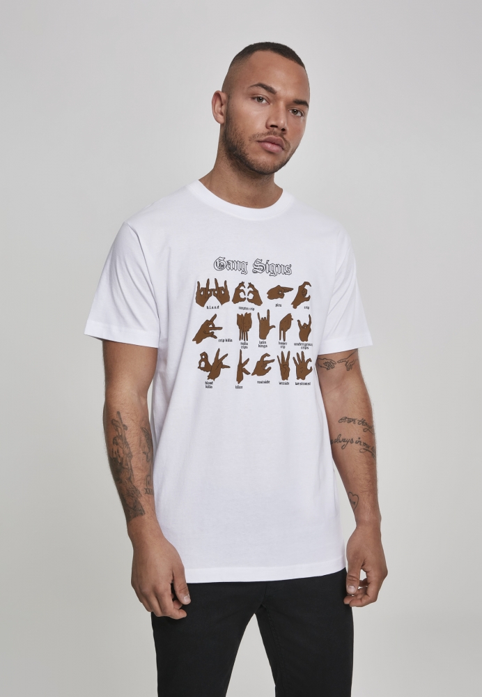 Tricou Gang Signs Mister Tee