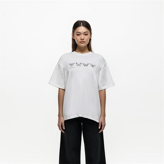 Camasa Good For Nothing Oversized T- White