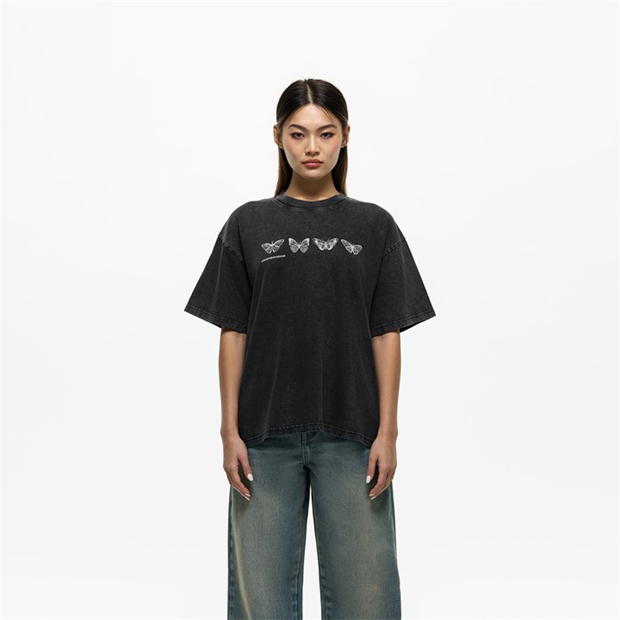 Camasa Good For Nothing Oversized T- White