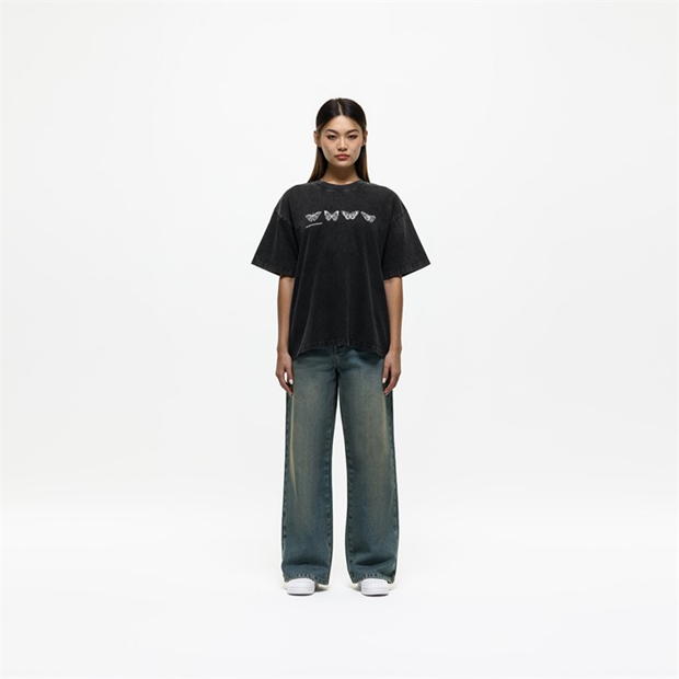 Camasa Good For Nothing Oversized T- White