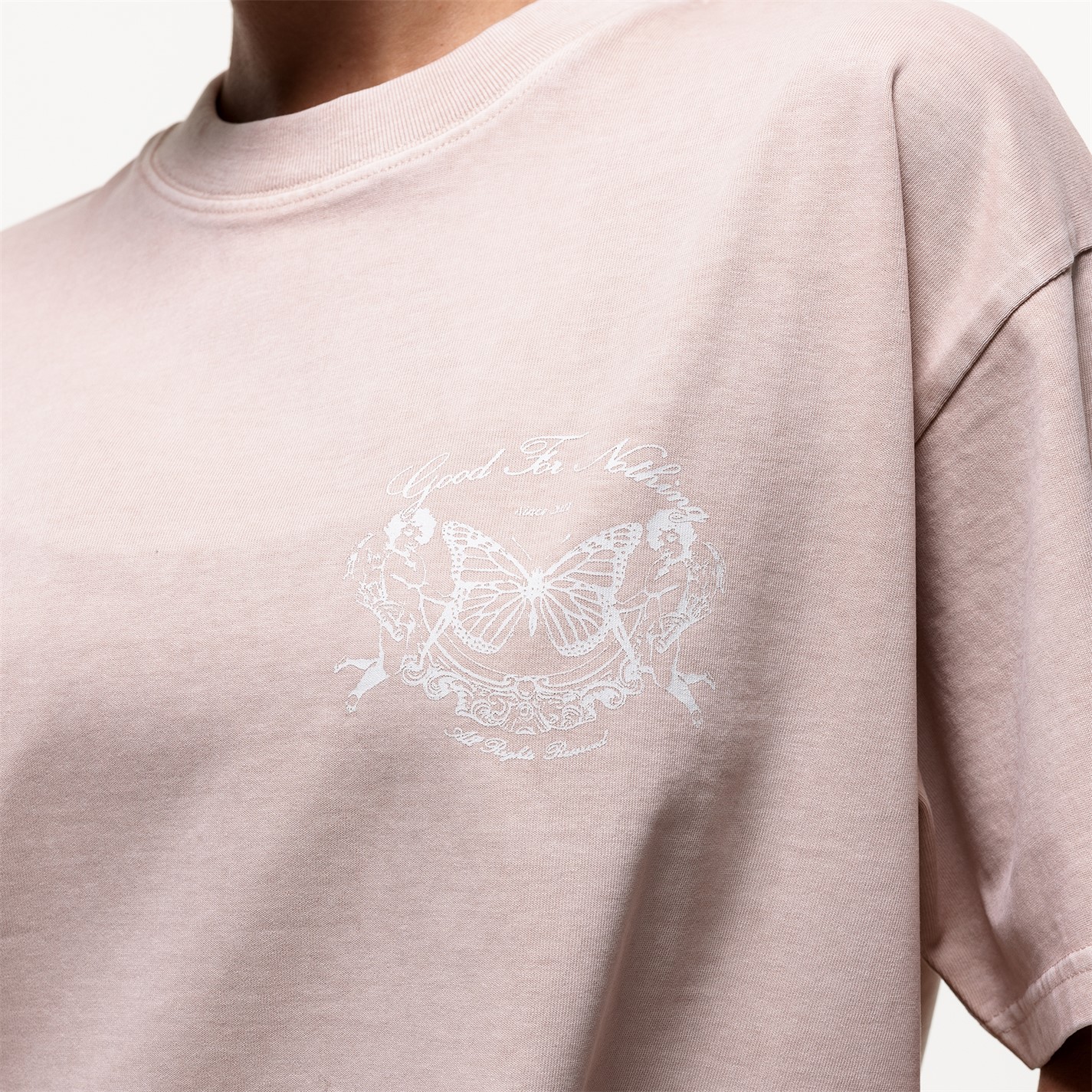 Camasa Good For Nothing Oversized T- Pink