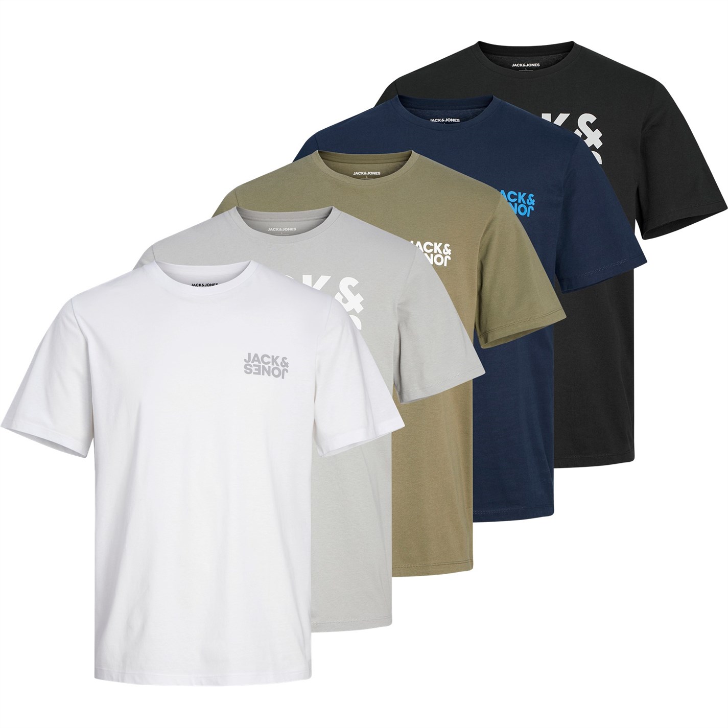 Camasa Jack and Jones 5-Pack Maneca Scurta T- barbat