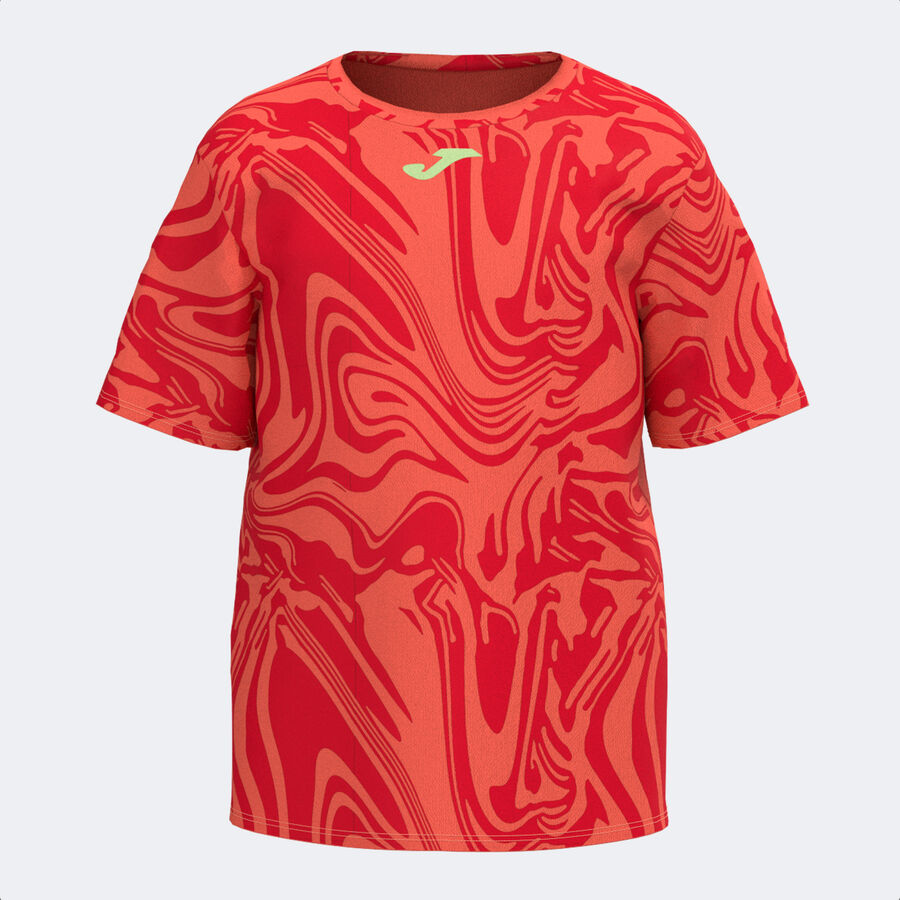 Camasa Camp Maneca Scurta T- Coral copil Joma