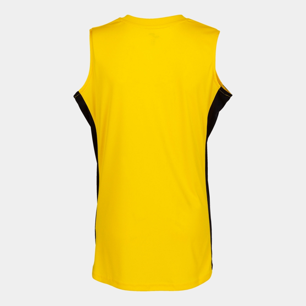 Camasa Cancha Iii T- Yellow-black Sleeveless Joma