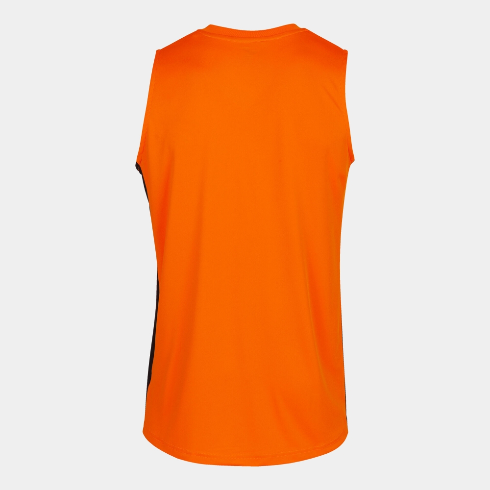 Camasa Cancha Iii T- Orange-black Sleeveless Joma