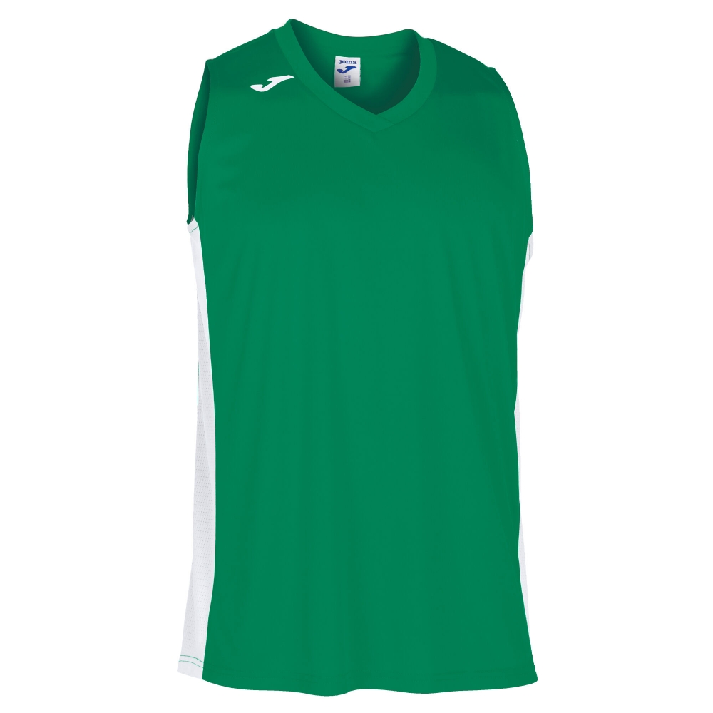 Camasa Cancha Iii T- Green-white Sleeveless Joma