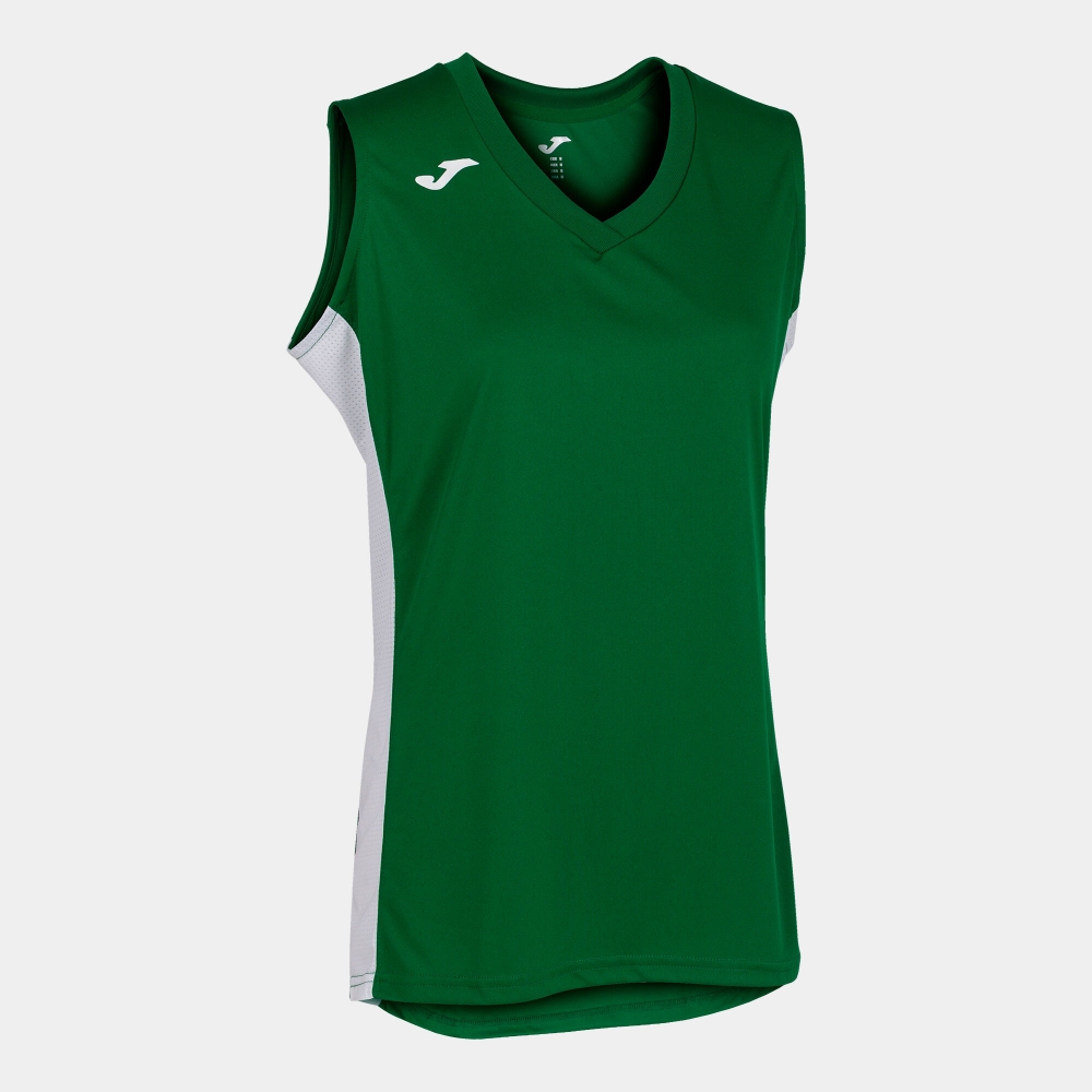 Camasa Cancha Iii T- Green-white Sleeveless Joma