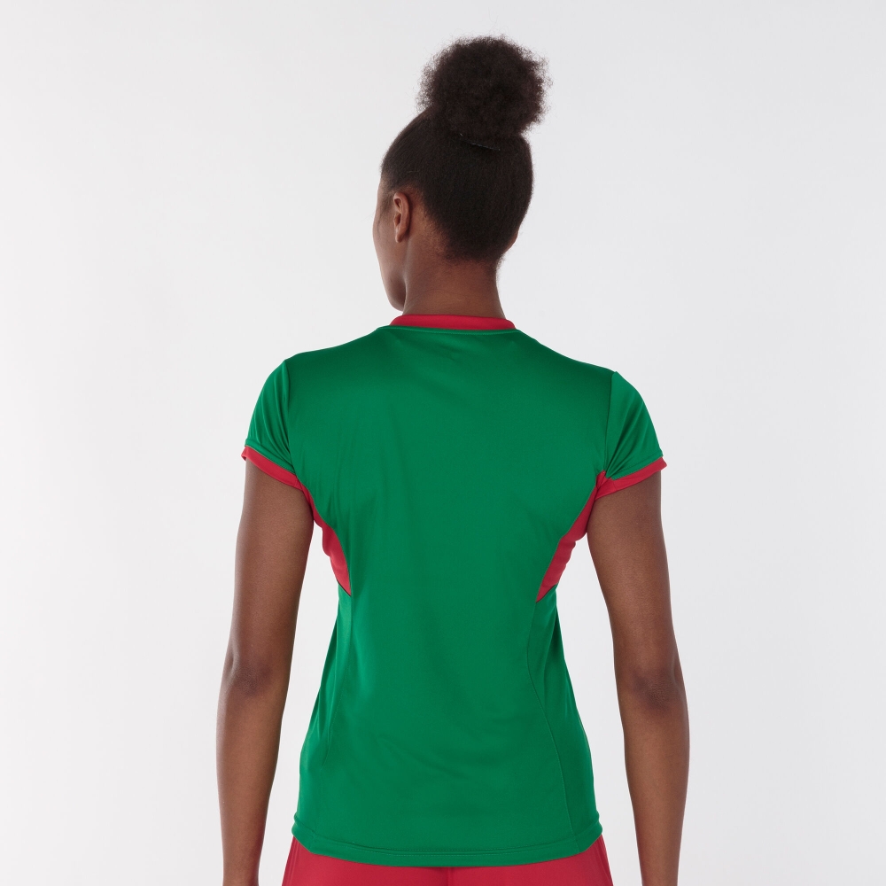 Camasa T- Champion Iv Green-red S/s dama Joma
