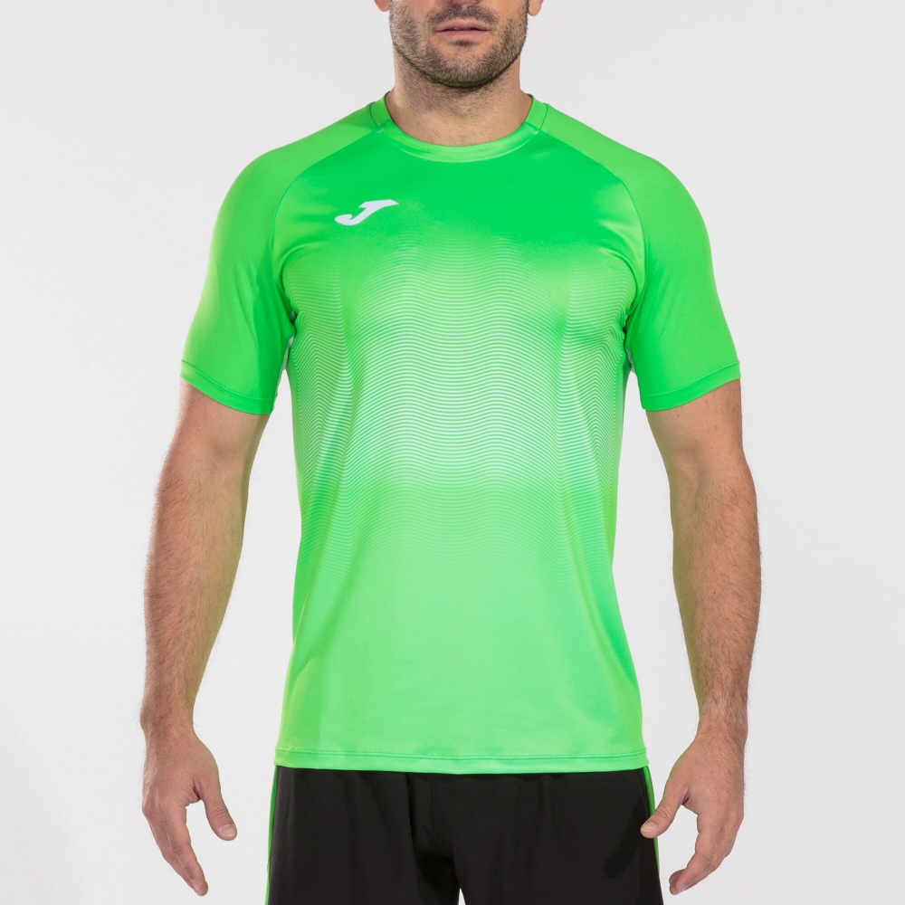 Camasa Elite Vii T- Fluor Green-white S/s Joma