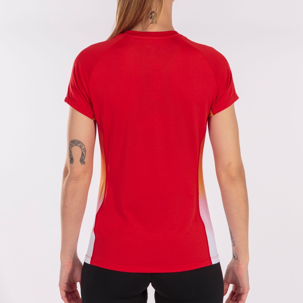 Camasa Elite Vii T- Red-white-yellow S/s Joma