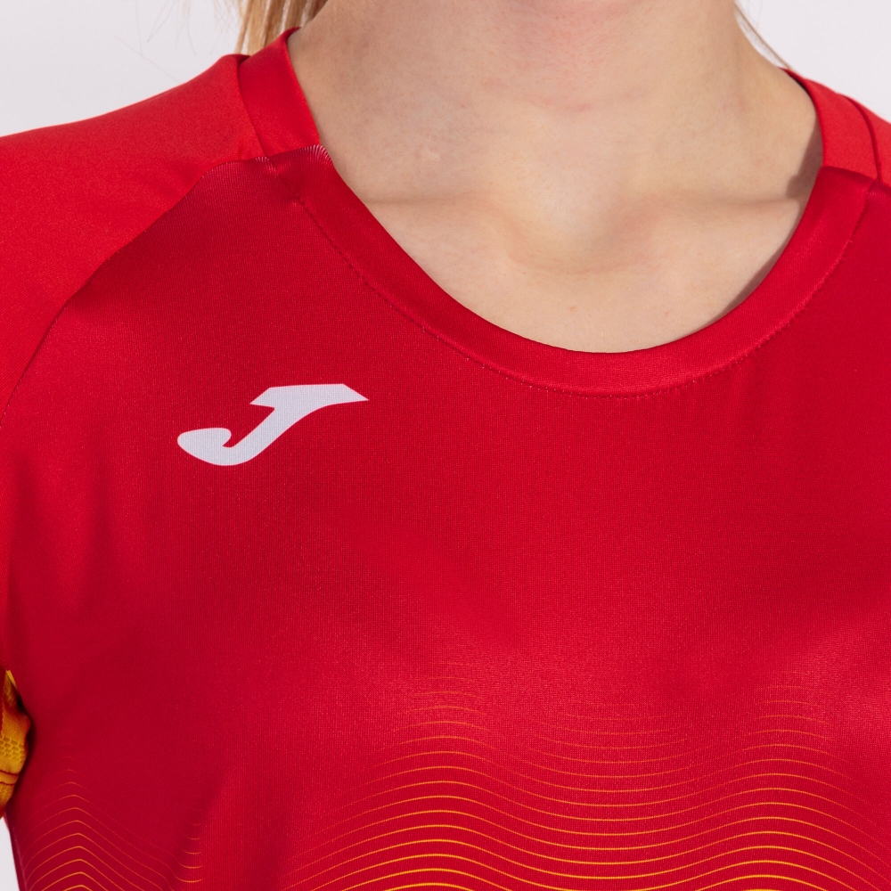Camasa Elite Vii T- Red-white-yellow S/s Joma