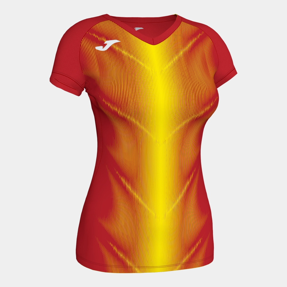 Camasa Olimpia T- Red-yellow S/s dama Joma