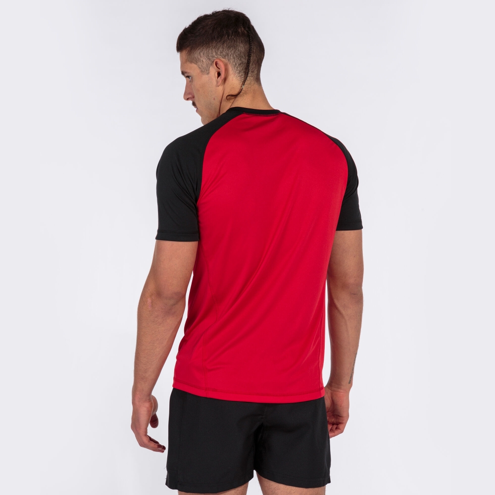 Camasa Teamwork Maneca Scurta T- Red Black Joma