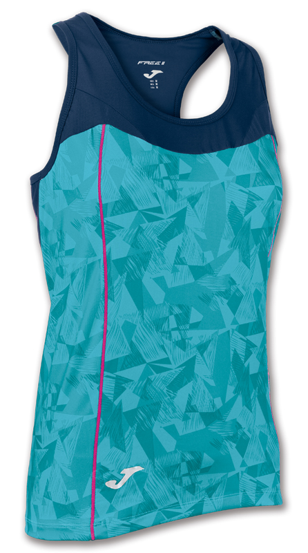 Camasa T- Venus Turquoise-navy Sleeveless Joma