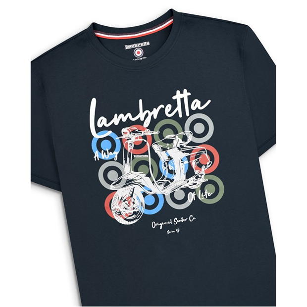 Camasa Lambretta Scooter Brand T- barbat