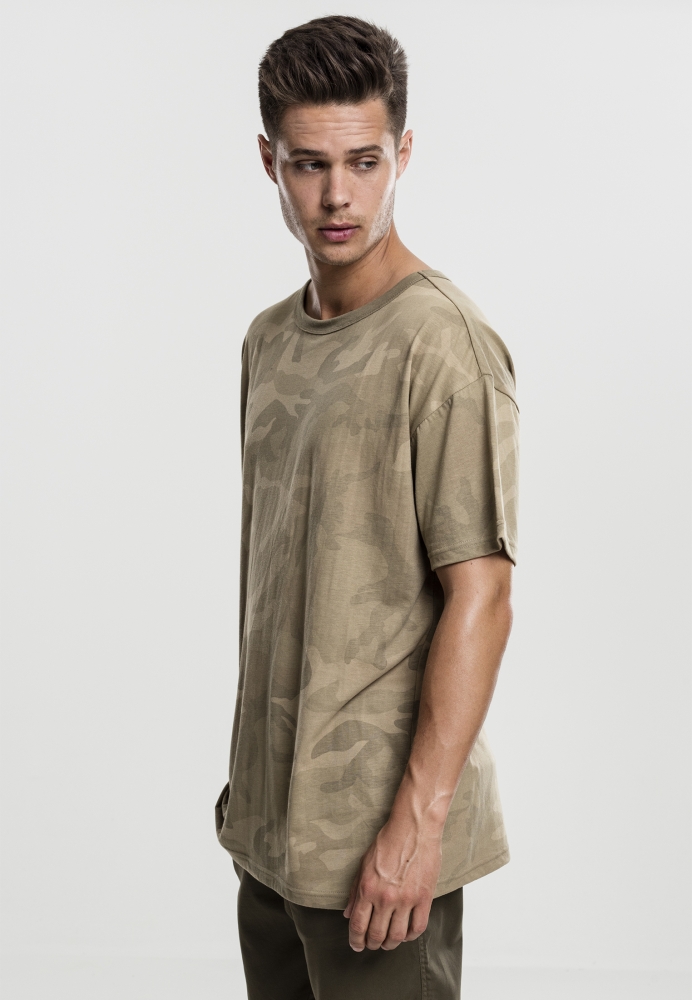 Tricou Camo Oversized Urban Classics