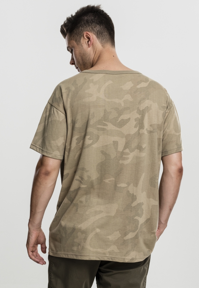 Tricou Camo Oversized Urban Classics