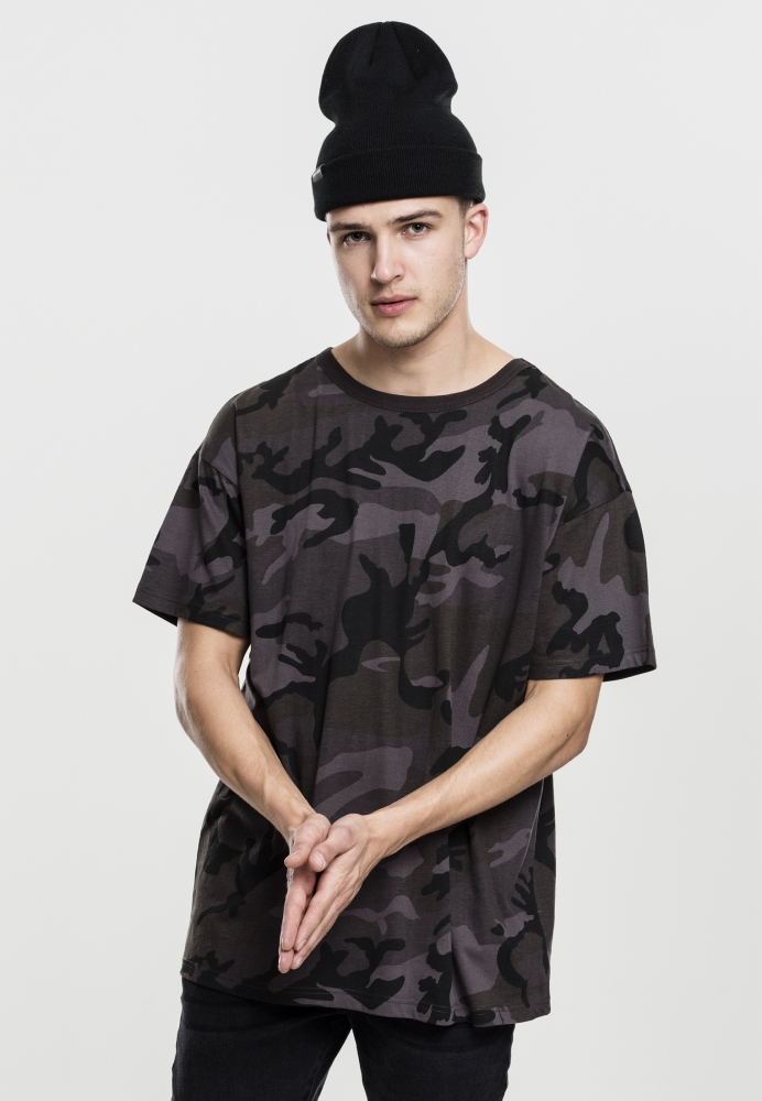 Tricou Camo Oversized Urban Classics