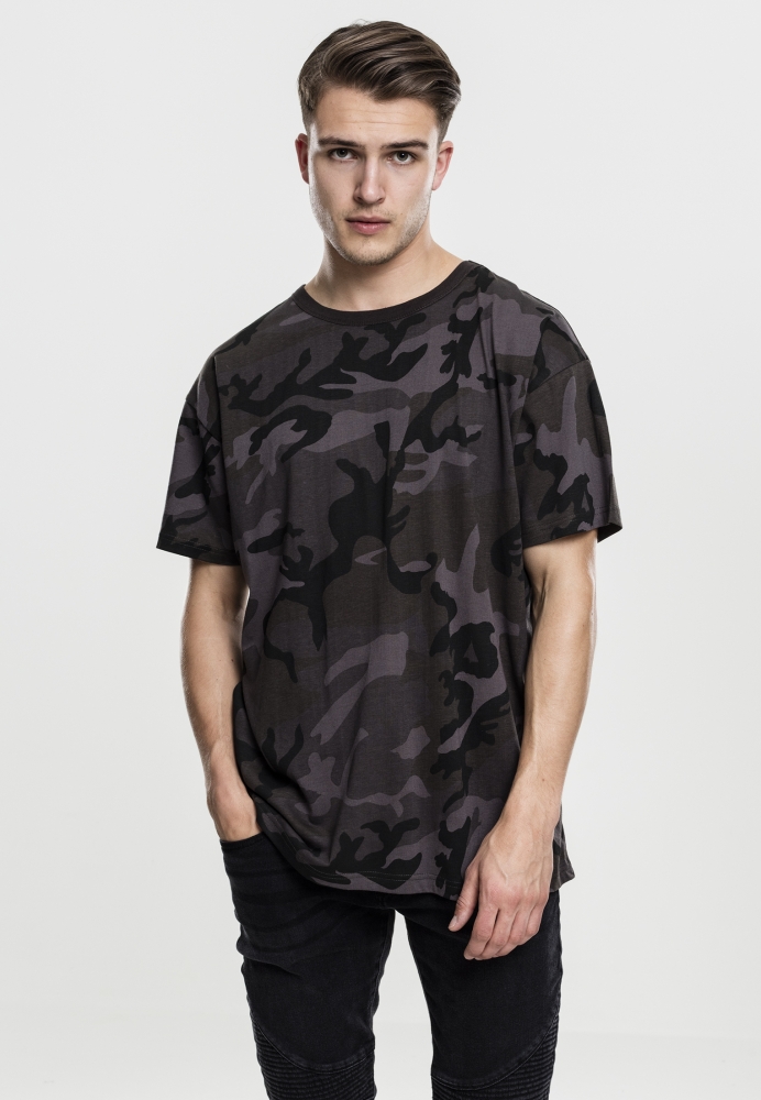 Tricou Camo Oversized Urban Classics