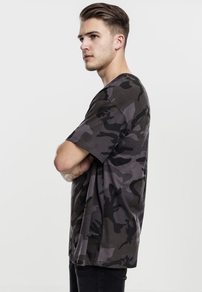 Tricou Camo Oversized Urban Classics