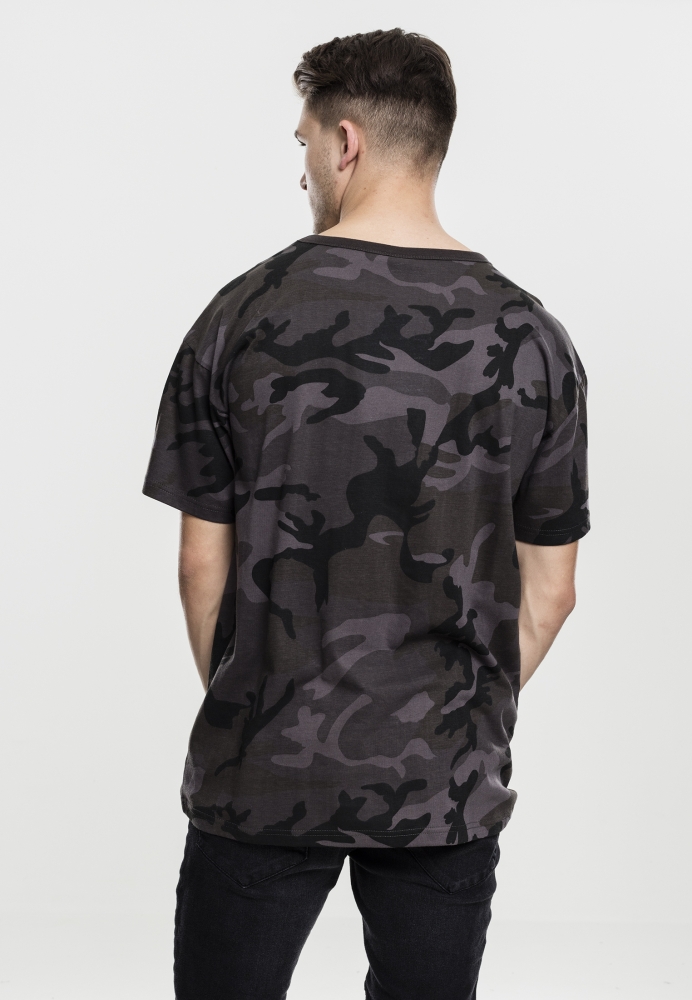 Tricou Camo Oversized Urban Classics