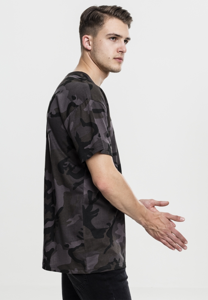 Tricou Camo Oversized Urban Classics