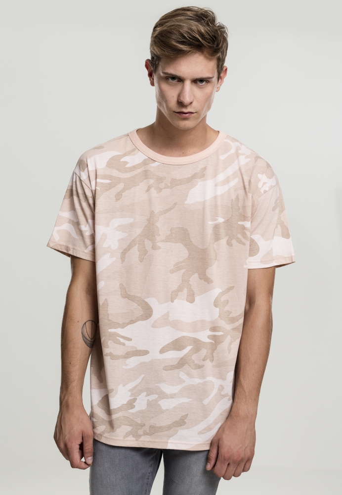 Tricou Camo Oversized Urban Classics