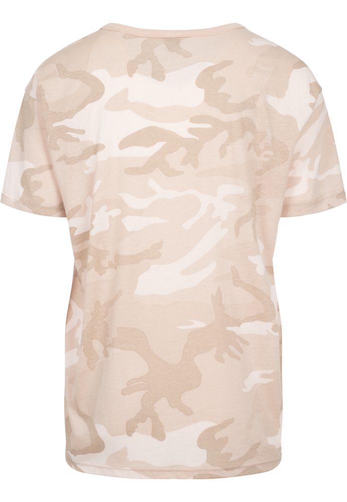 Tricou Camo Oversized Urban Classics