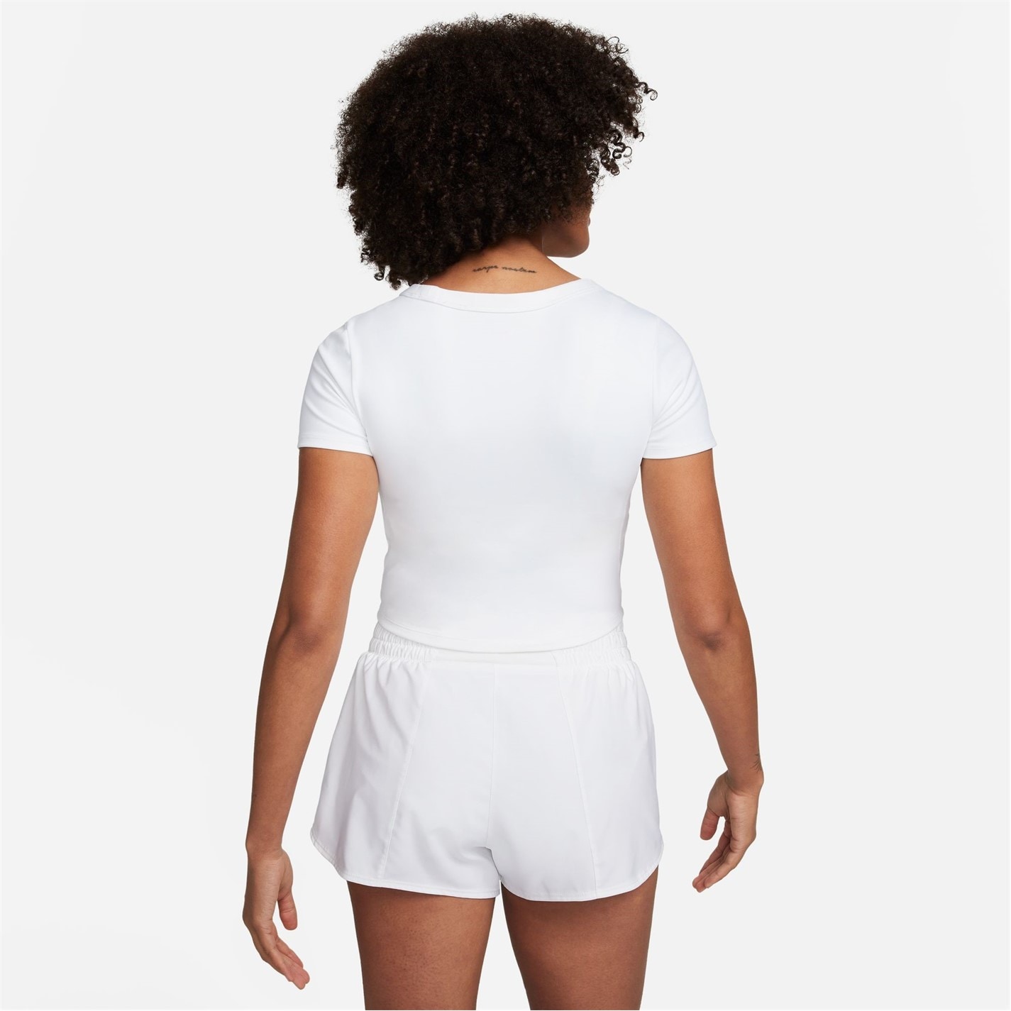 Nike One Fitted Dri-FIT Short-Sleeve Top dama