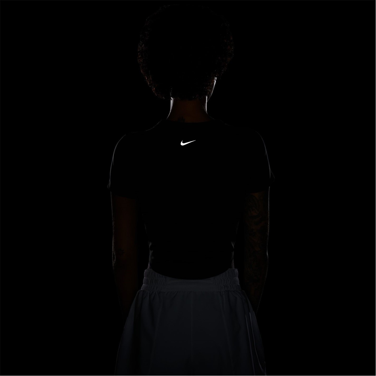 Nike One Fitted Dri-FIT Short-Sleeve Top dama