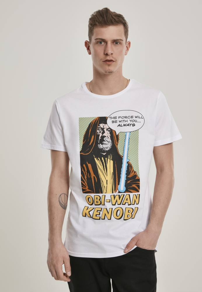 Tricou Obi-Wan Kenobi white Merchcode
