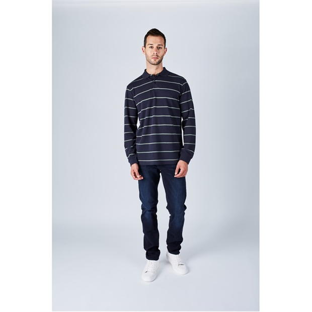 Camasa Harvey and Jones Striped Polo barbat