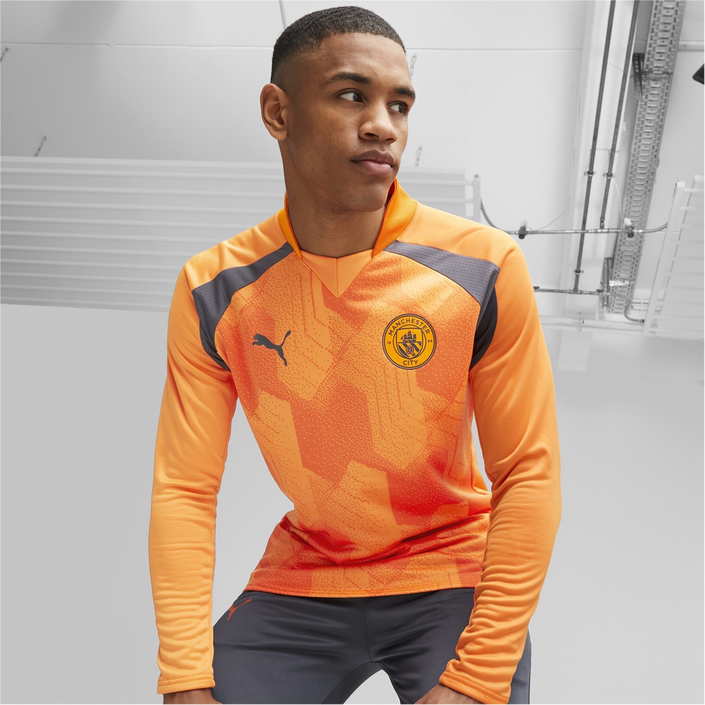 Camasa Puma Manchester City Pre Match Sweat T- 2023 2024 adulti