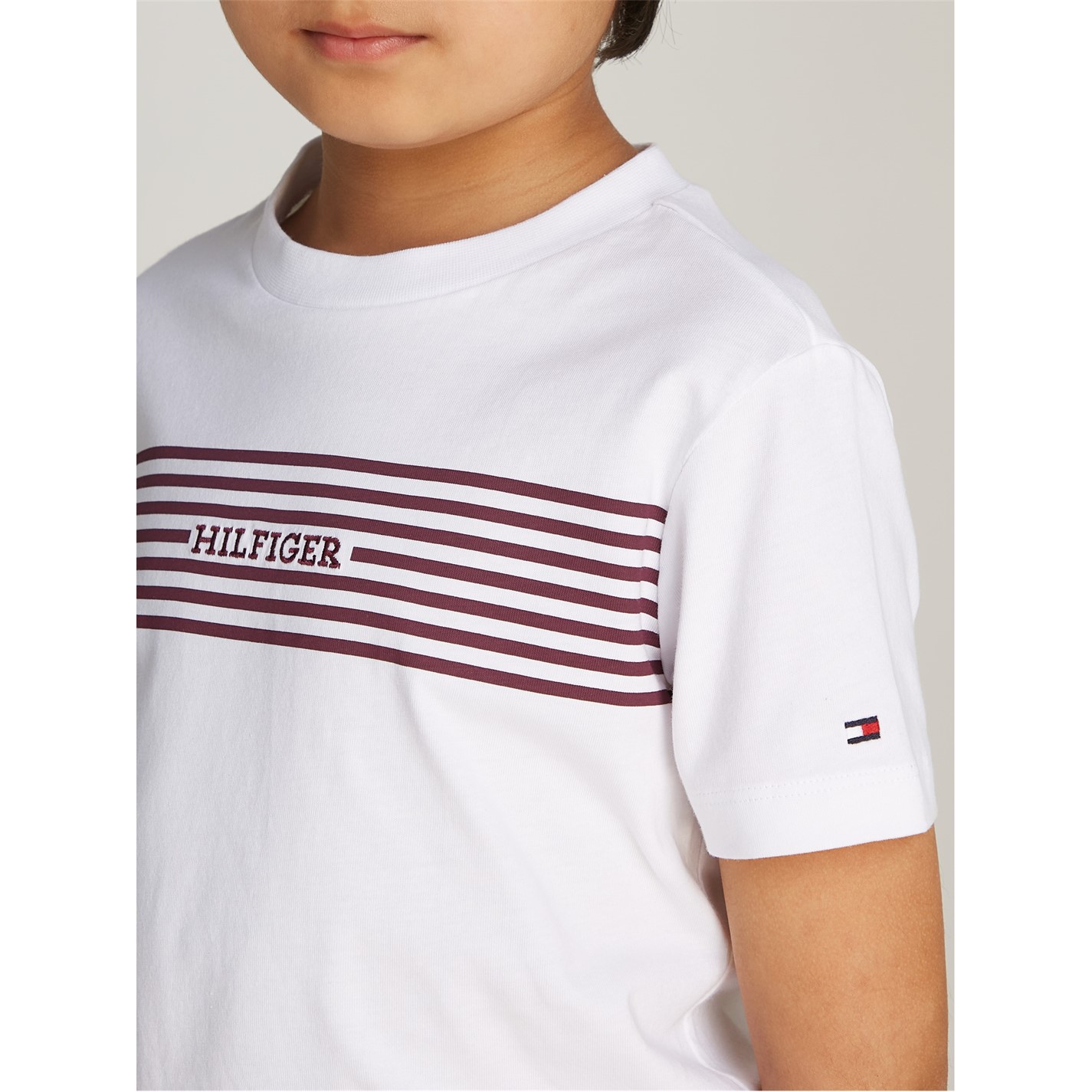 Camasa Tommy Hilfiger Striped Short-sleeved T- copil