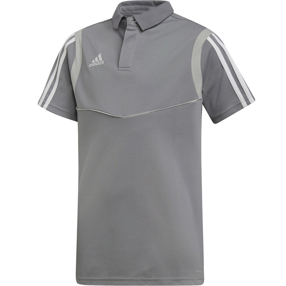 Camasa T- for adidas Tiro 19 Cotton Polo gray DW4737 copil copil