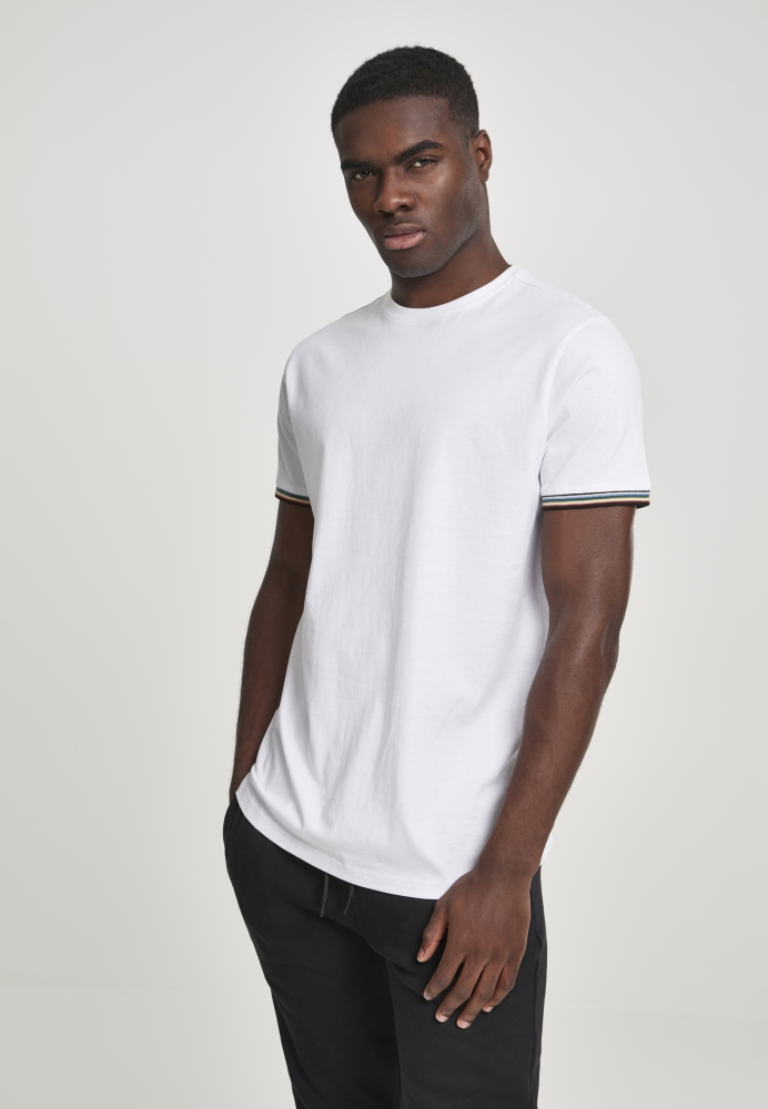 Tricou Rib Ringer Urban Classics