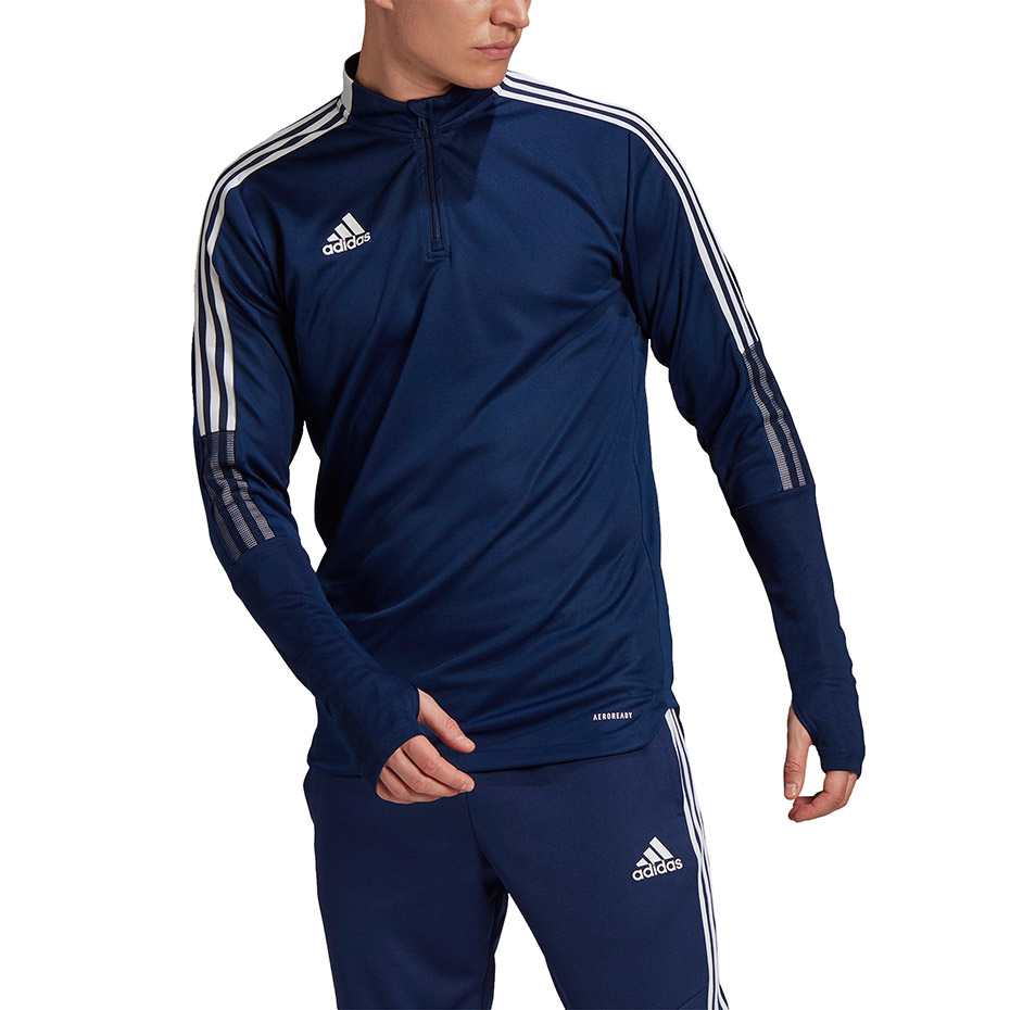 Men's adidas Tiro 21 Training Top navy blue GE5426