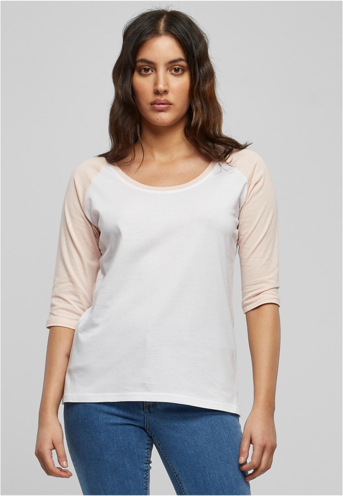 Tricou 3/4 Contrast Raglan dama Urban Classics