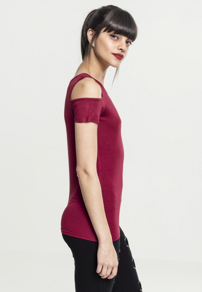 Tricou Cutted Shoulder dama Urban Classics