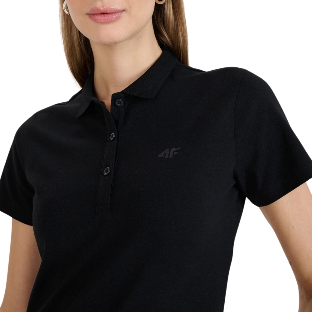 Camasa 's polo 4F F514 deep black 4FWMM00TPTSF514 20S dama