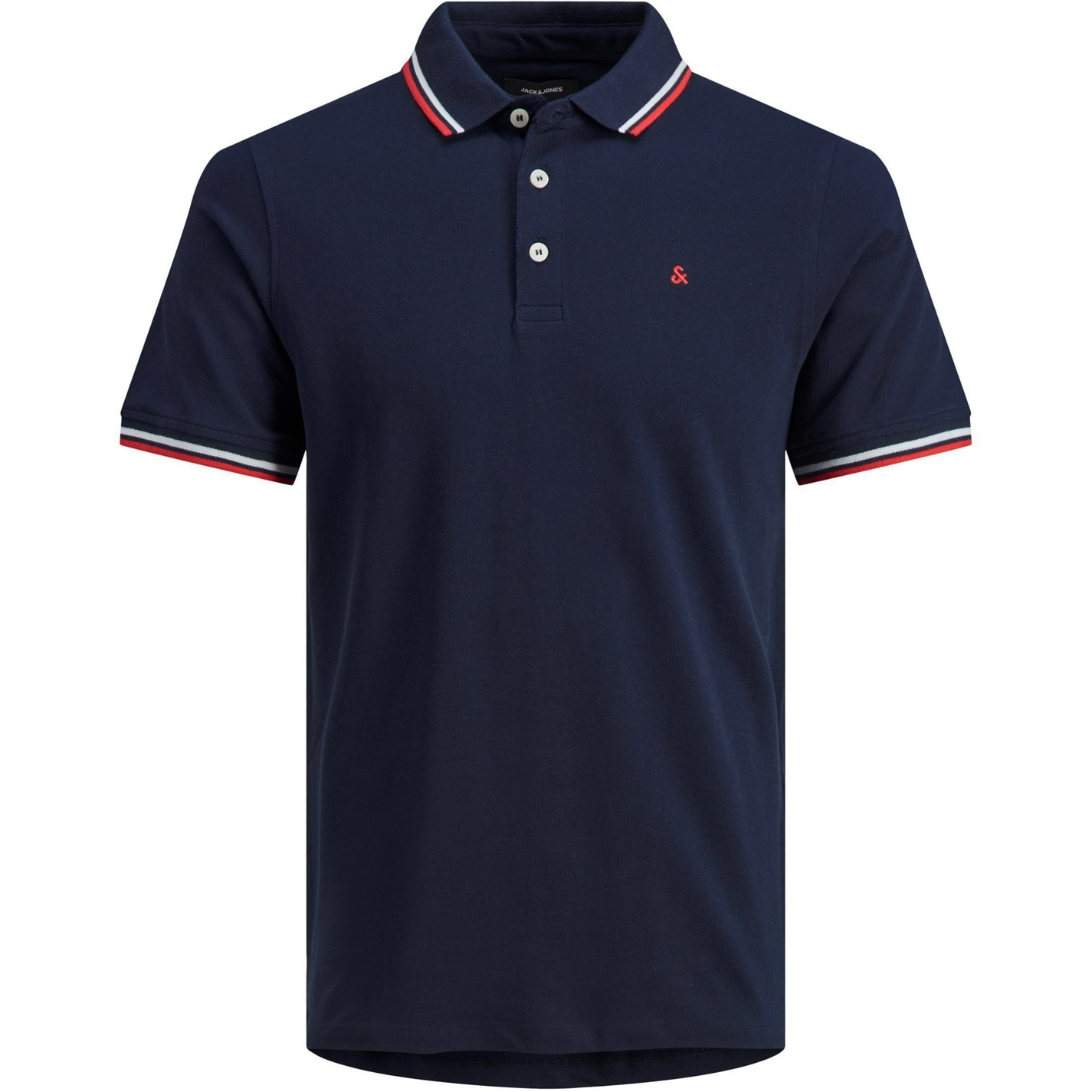Camasa Jack and Jones Paulos Tipped Pique Maneca Scurta Polo