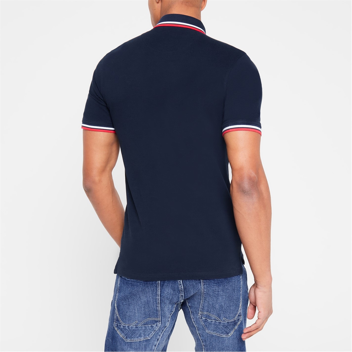 Camasa Jack and Jones Paulos Tipped Pique Maneca Scurta Polo