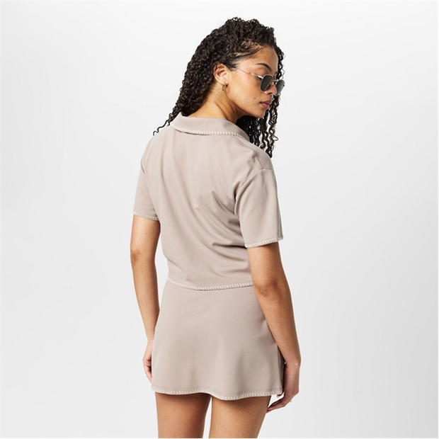 Camasa Jack Wills Blanket Stitch Polo