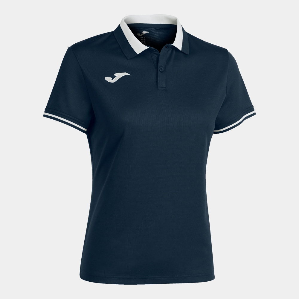 Championship Vi Maneca Scurta Polo Navy White Joma